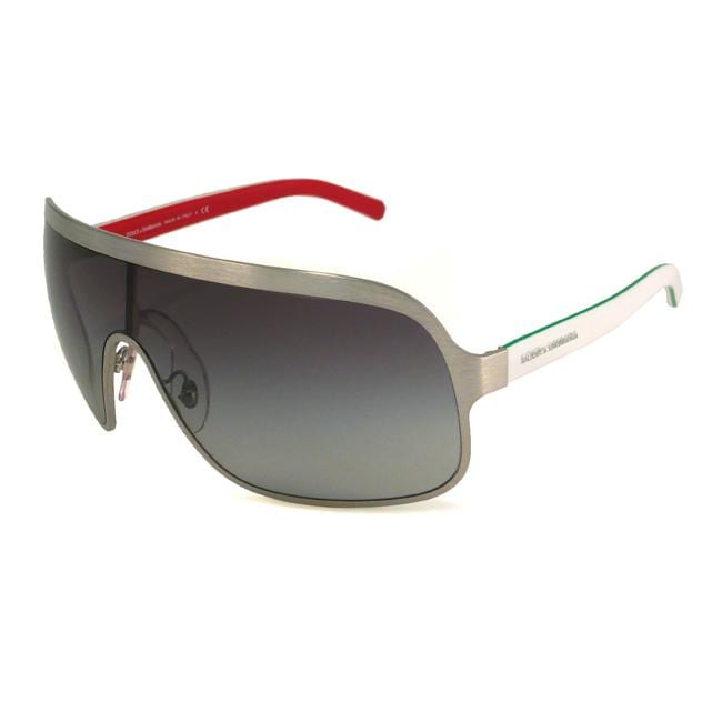 Dolce & Gabbana Womens DG2072 Shield Sunglasses