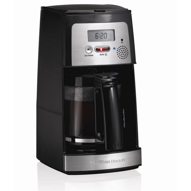 Hamilton Beach 44601 Voice-activated 12-cup Coffeemaker