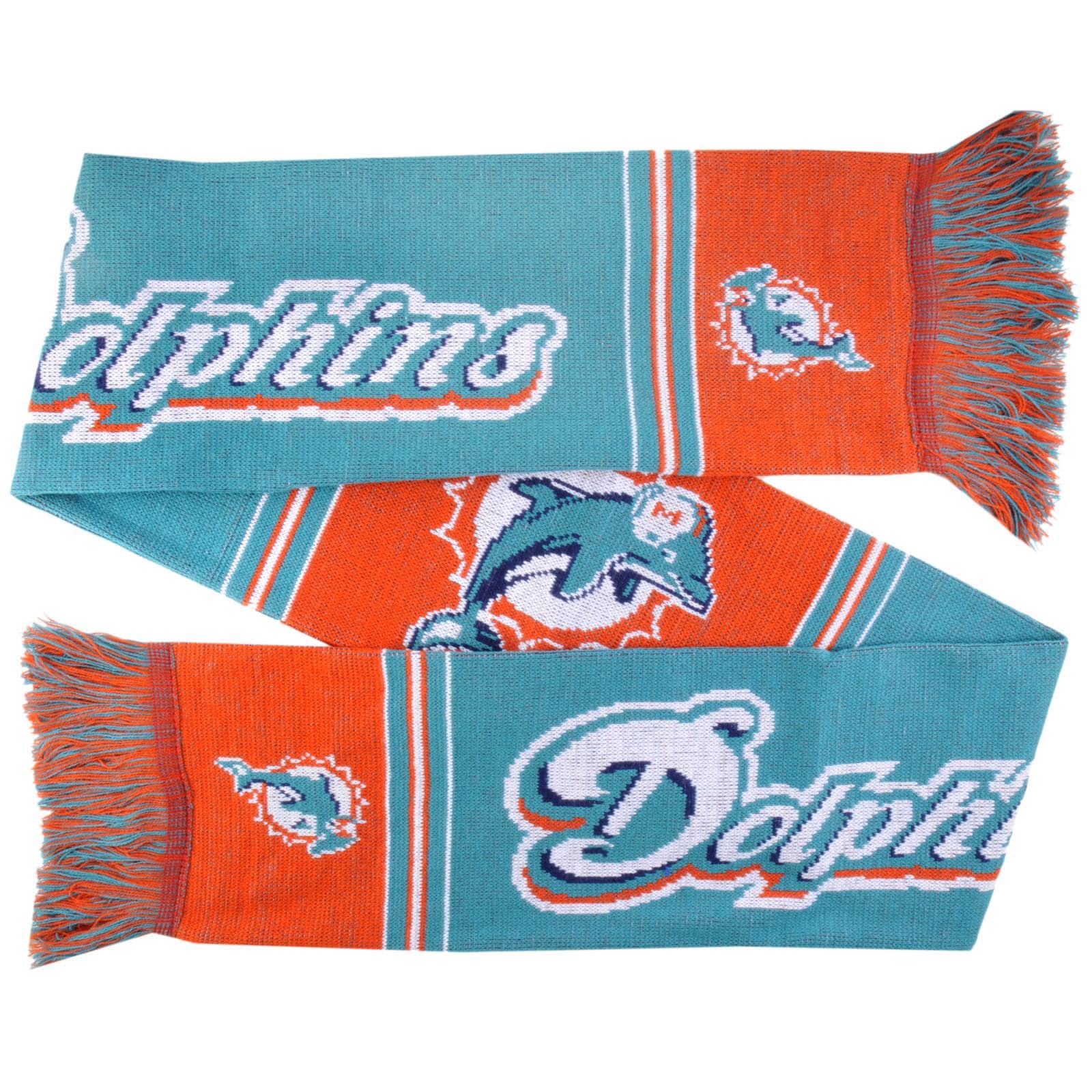 Miami Dolphins Acrylic Scarf