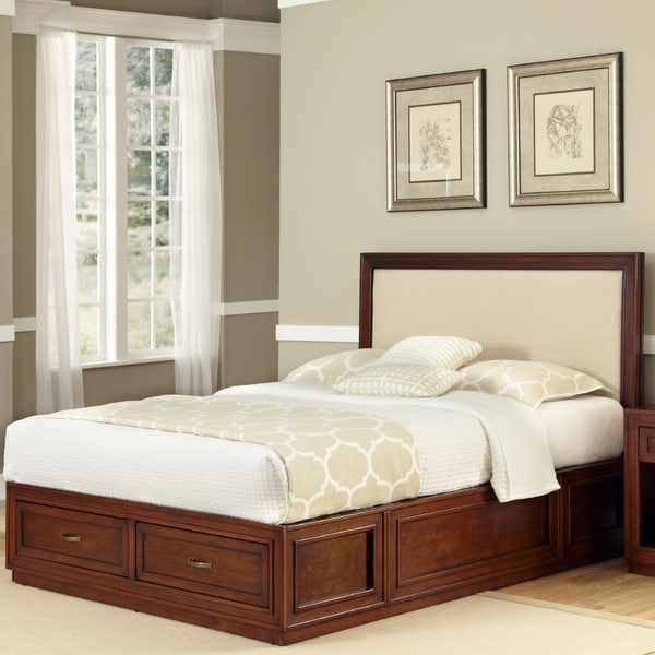 Queen Platform Bed by Home Styles