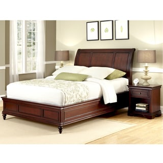Home Styles Lafayette King Bed and Night Stand