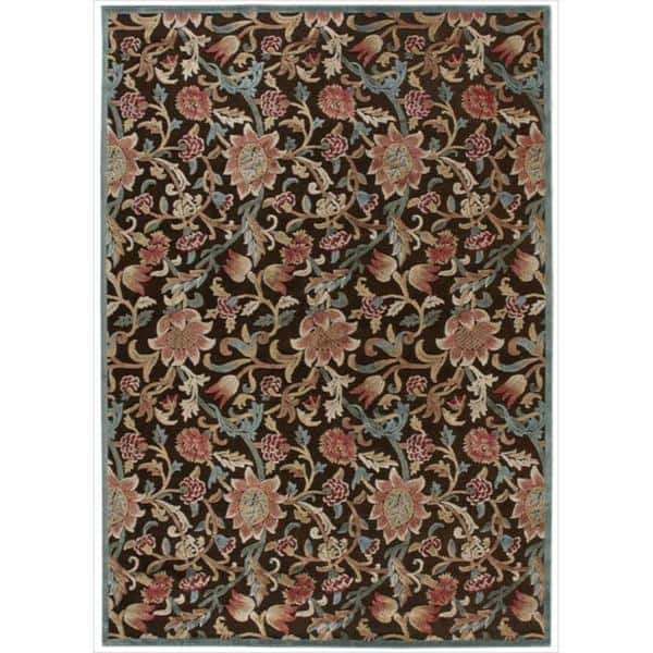 Nourison Graphic Illusions GIL06 Floral Area Rug