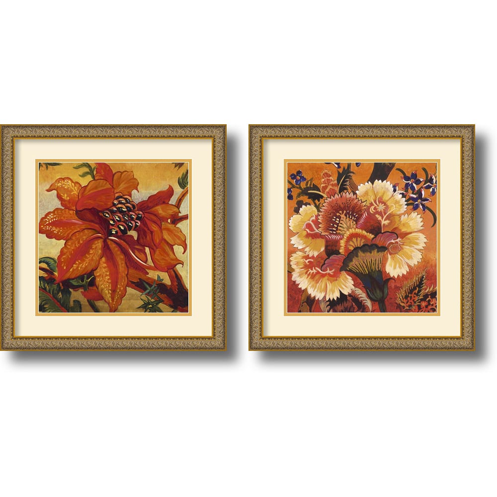 John Douglas 'Aurea' Framed Art Print Set