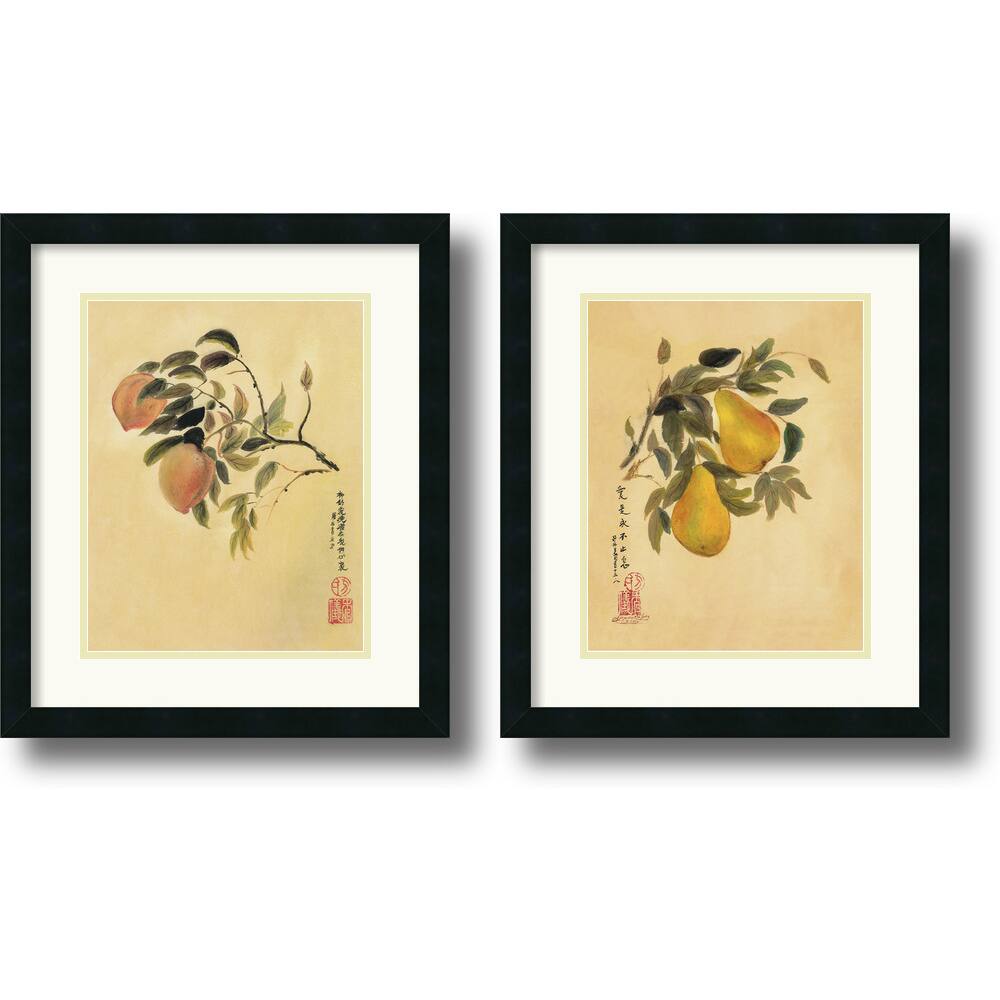 Suzanna Mah Fong Peaches and Pears Set