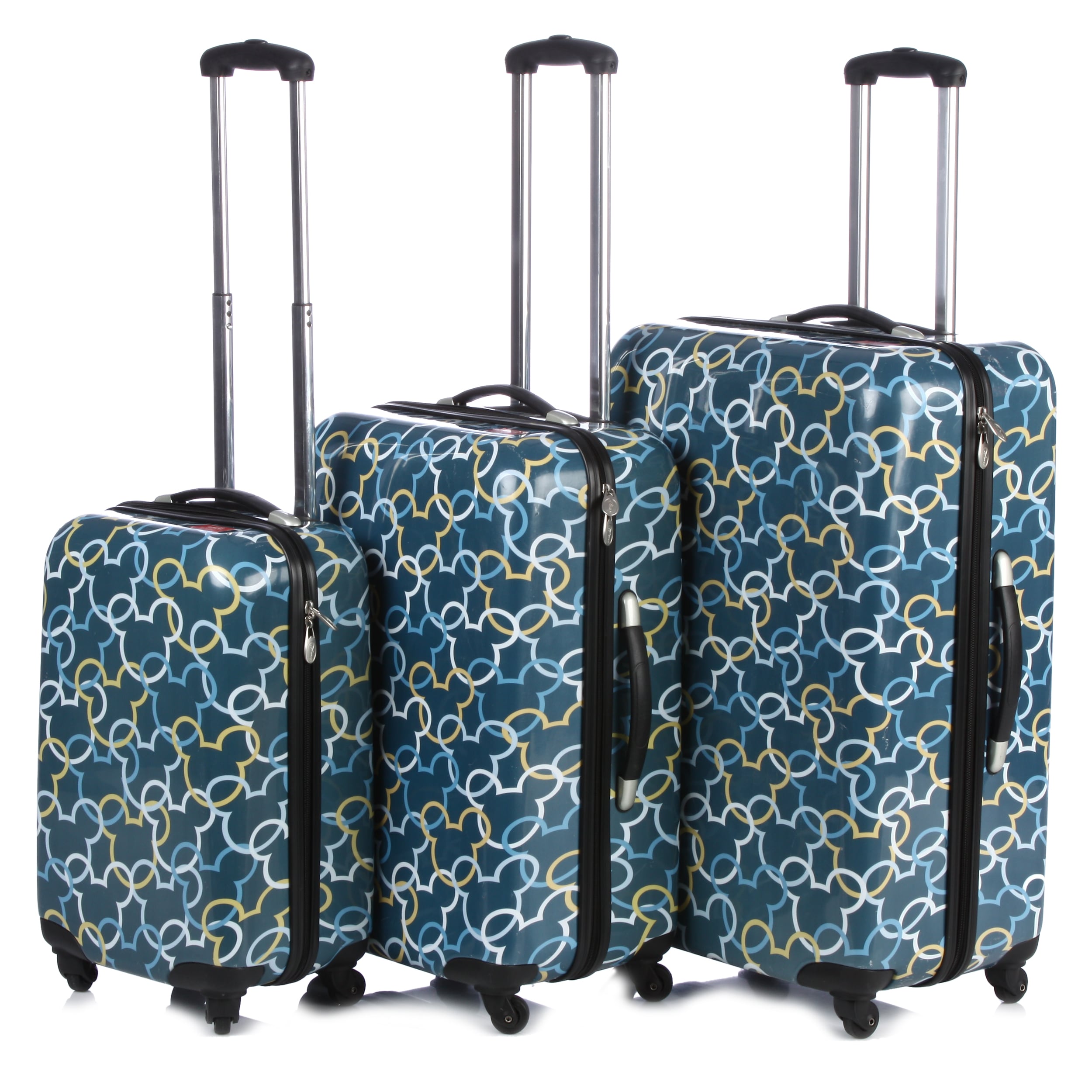 Disney by Heys Mickey Mouse Signature 3-piece Luggage Set - Overstock ...