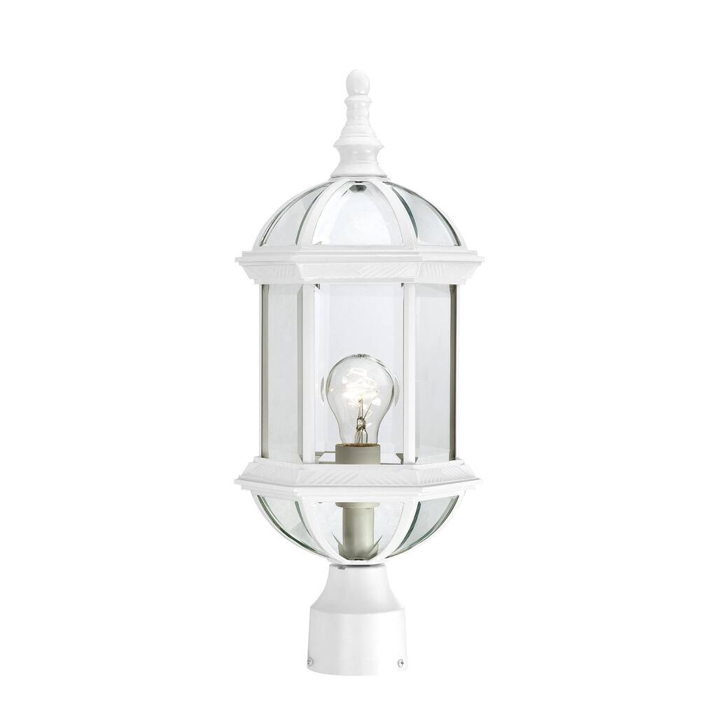 Nuvo Boxwood 1-light White 19-inch Post Fixture
