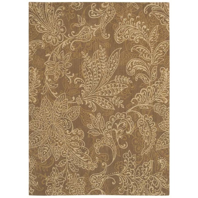 Pacifica Santa Barbara Antique Gold Wool Rug (79 X 1010)