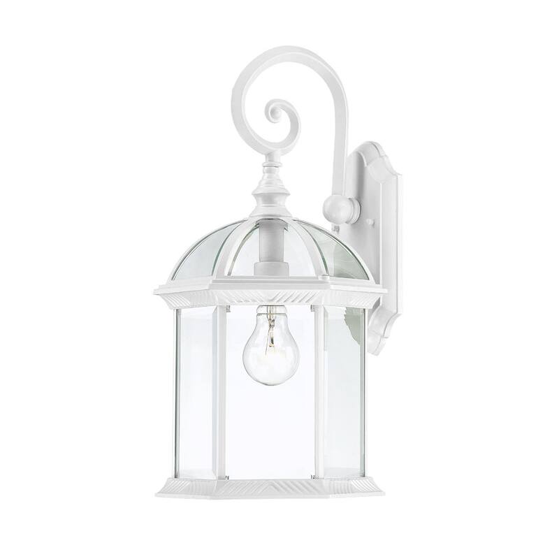 Nuvo Boxwood 1-light White 15-inch Wall Sconce