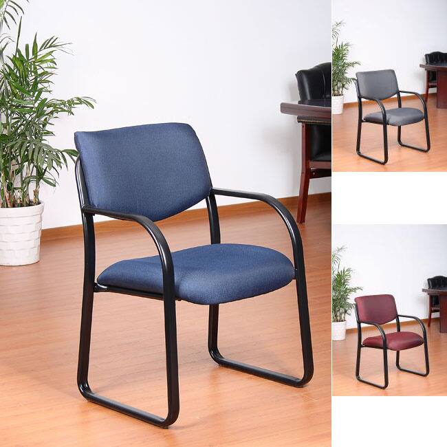 Aragon Steel Frame Fabric Guest Chair