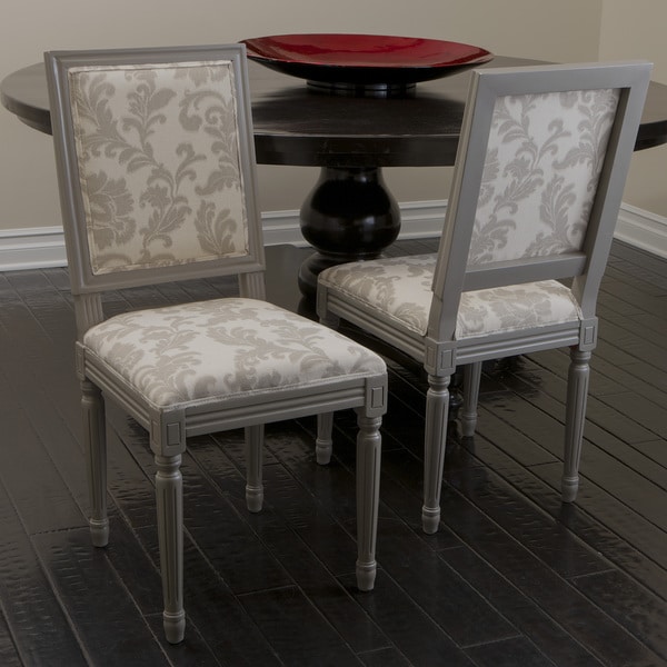Shop Westin Grey Printed Wood Dining Chairs (Set of 2) by Christopher