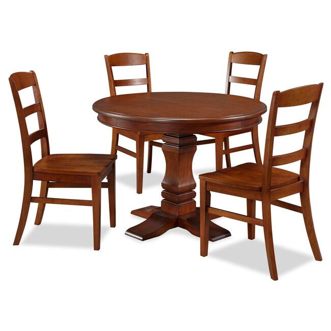 Aspen Collection Pedestal Dining Set by Home Styles