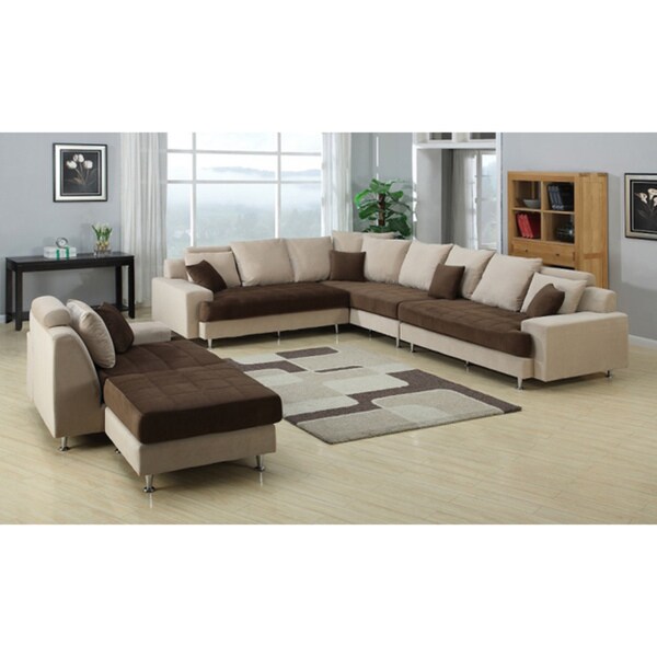 Shop J2020 Contemporary 5piece Sectional Free Shipping Today 7110313