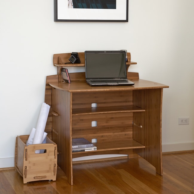 legare bamboo desk