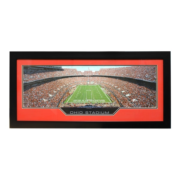 Ohio State University 'Ohio Stadium' Panoramic Frame