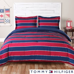 Shop Tommy Hilfiger Sebastian 3-piece Comforter Set - Blue 