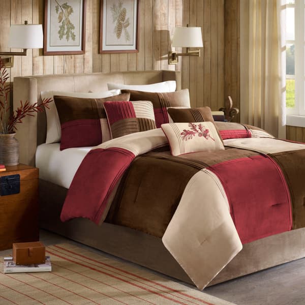 Shop Madison Park Maddox 7 Piece Comforter Set On Sale Free