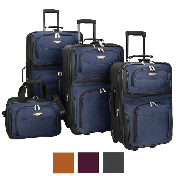 Travel Select by Traveler's Choice Amsterdam 4-piece Luggage Set ...