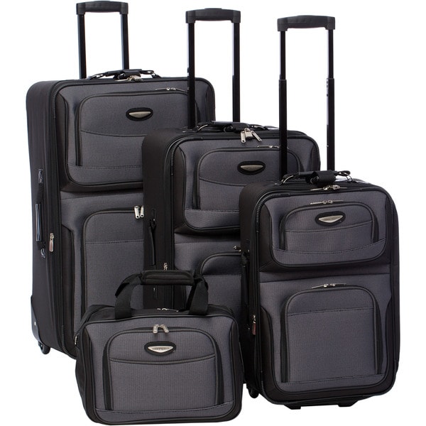 travel select 4 piece luggage set