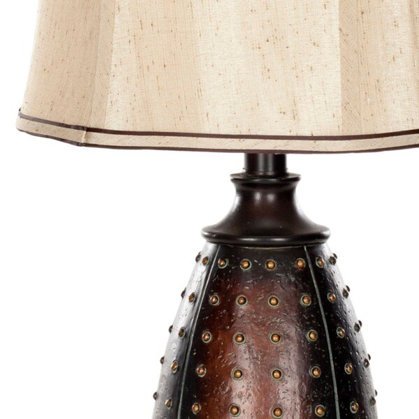 Shop Safavieh Lighting 28 Inch Traditions Brown Table Lamp Set Of 2 Free Shipping Today 9041