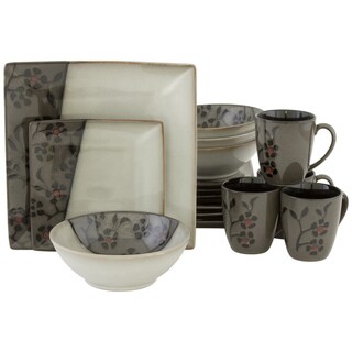 Shop Sango Black Bordeaux 16 Piece Dinnerware Set