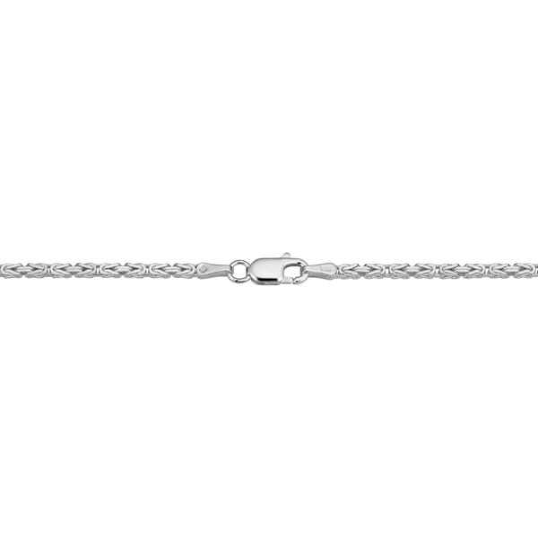 Details about   Unisex Stainless Steel Bracelet Square Byzantine Link Chain 8" FREEPOST UK..