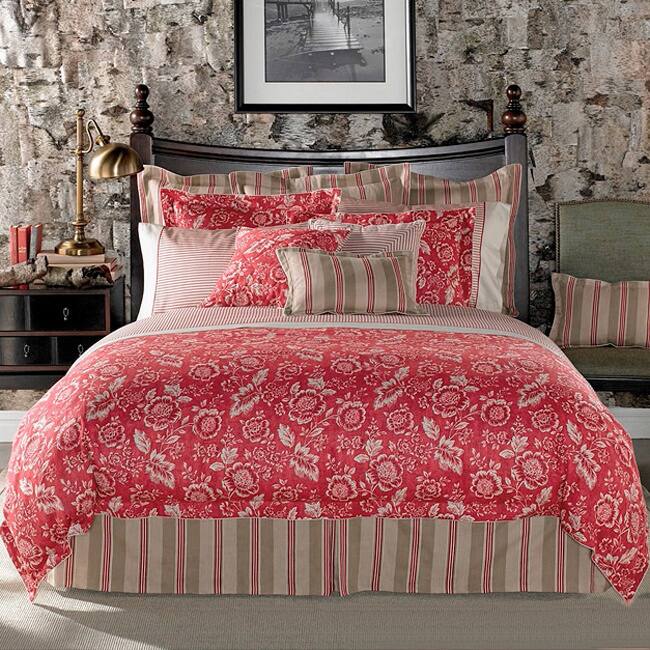 Tommy Hilfiger Hyannisport 3-piece Comforter Set - Red