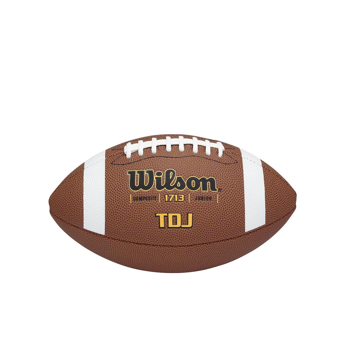 Wilson Td Junior Composite Football (BrownApproved for play in all major youth leaguesRecommended for ages 9 12 years oldDimensions 10.7 inches long x 6.1 inches wide x 5.9 inches highWeight 1 pound ACL laces Junior Materials Composite leatherColor Br