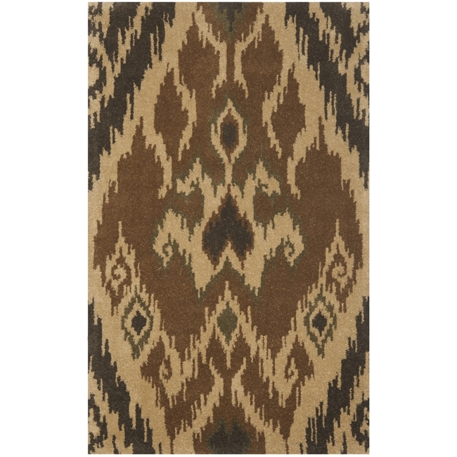 Safavieh Handmade Marrakesh Brown New Zealand Wool Rug (3 x 5