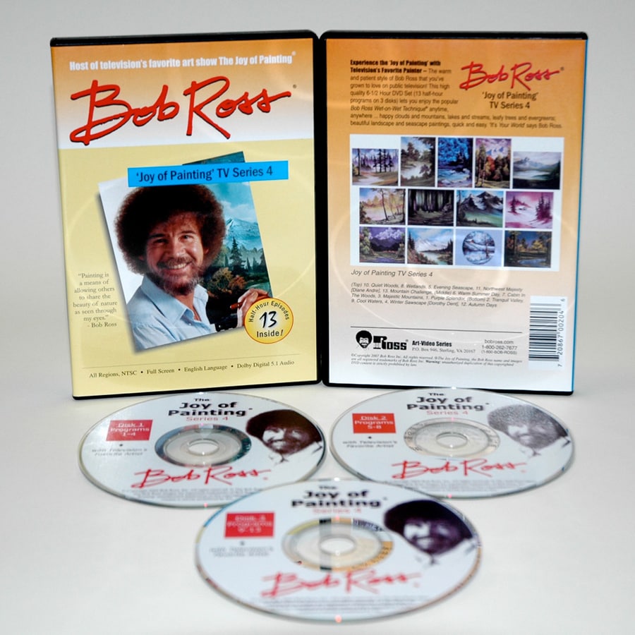 Weber Bob Ross DVD Joy of Painting Series 20. Featuring 13 Shows