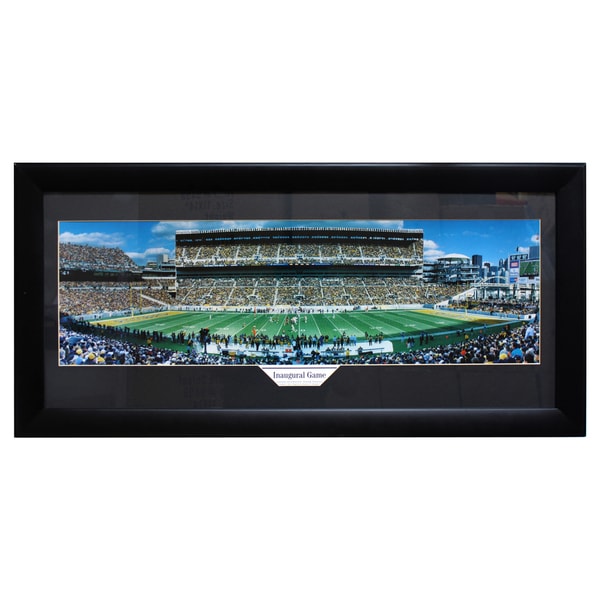 Pittsburgh Steelers 'Heinz Field Inaugural Game' Panoramic Frame