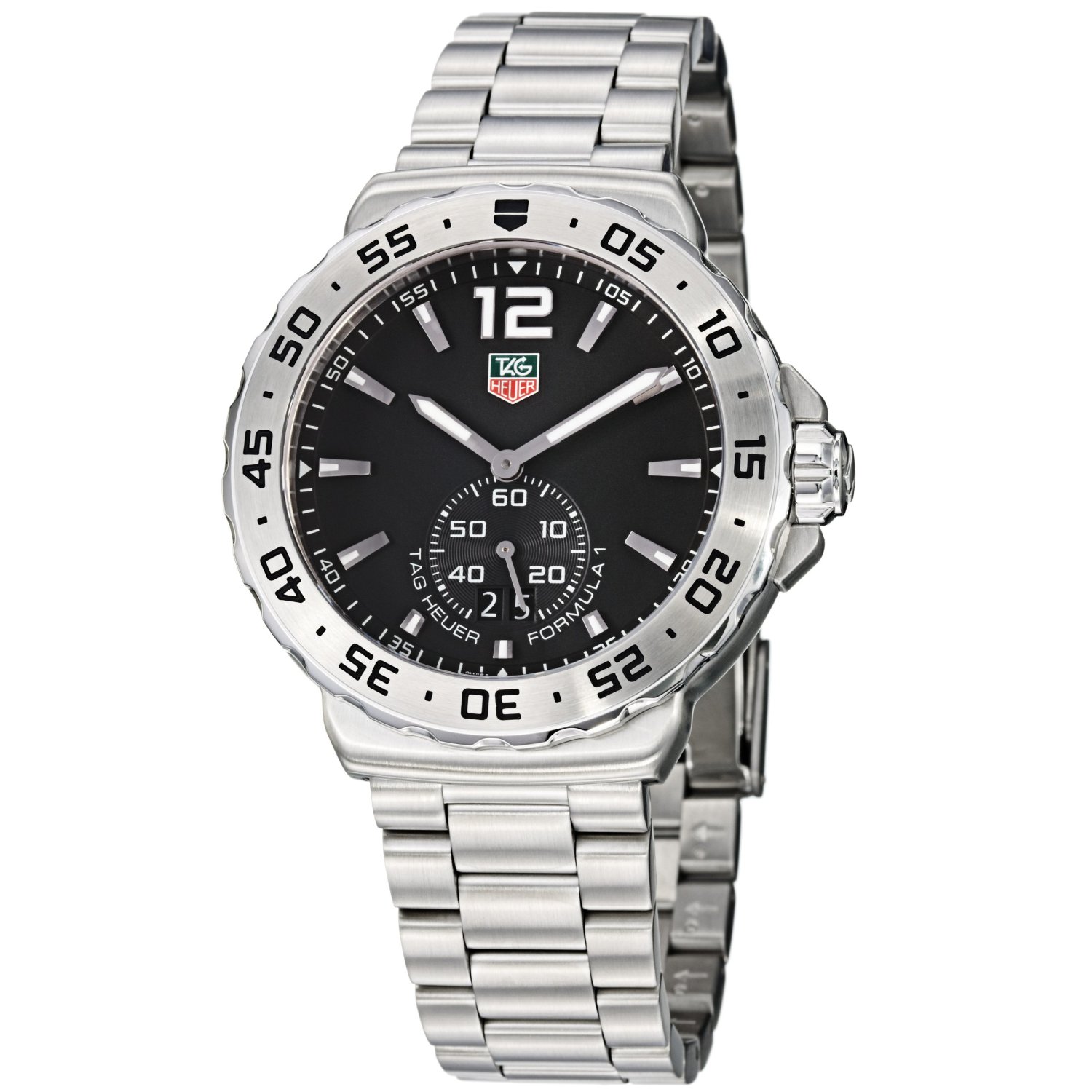 Shop Tag Heuer Men S Wau1112 Ba0858 Formula 1 Watch On Sale Overstock 7154366