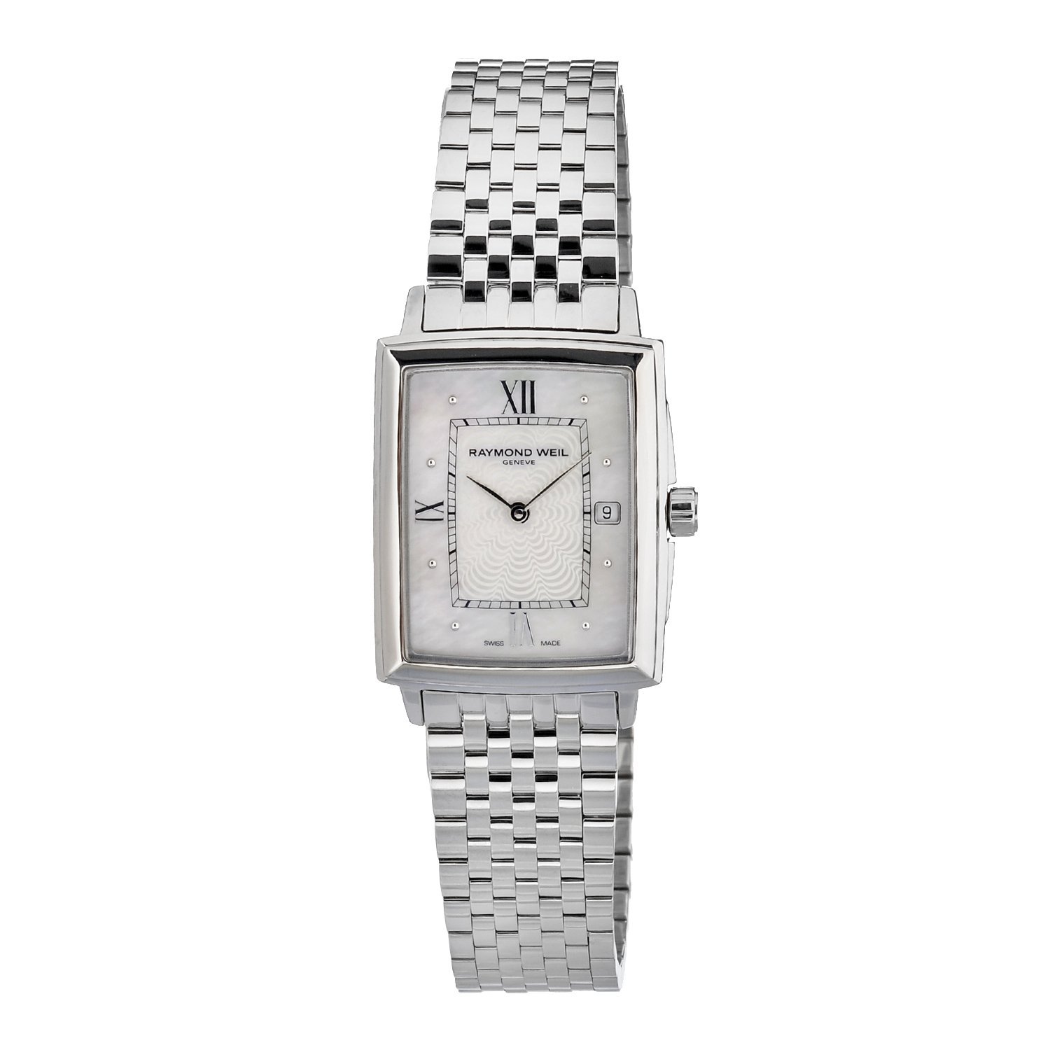 Shop Raymond Weil Women's Stainless Steel Mother of Pearl Watch - Free ...