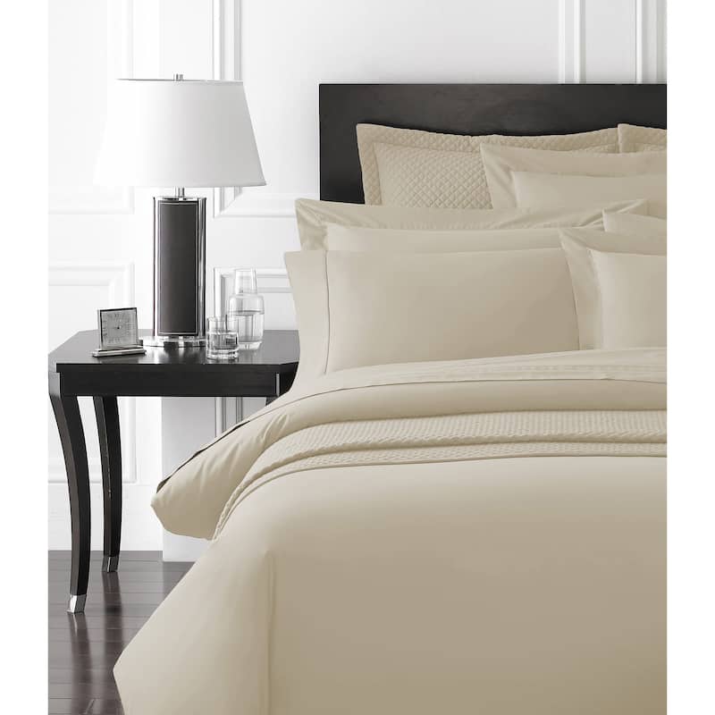 Rayon from Bamboo 300 Thread Count Duvet Cover - King - Bisque