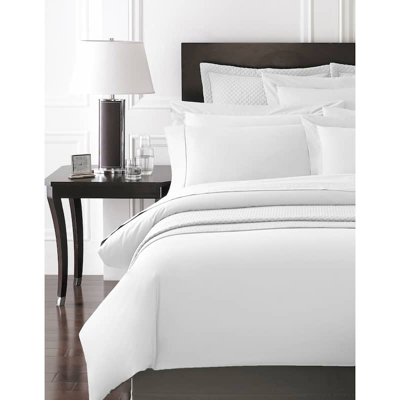 Rayon from Bamboo 300 Thread Count Duvet Cover - King - White