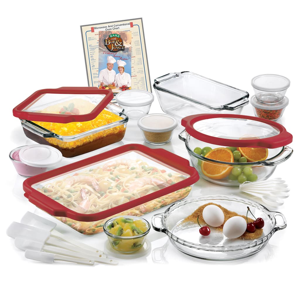 Anchor Hocking 32-piece Bakeware Set