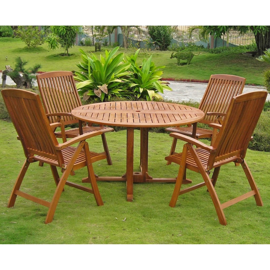 Royal Tahiti Turuel 5-Piece Patio Dining Set