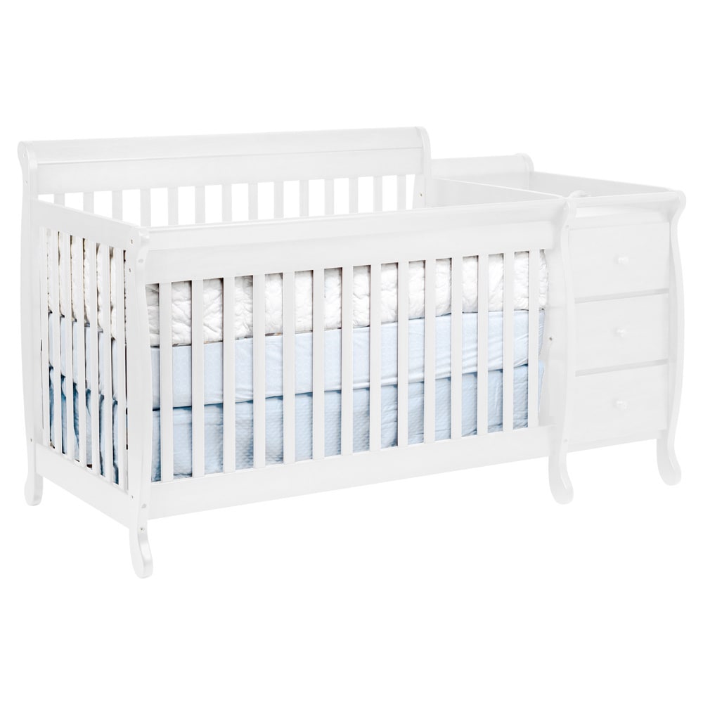DaVinci Kalani Crib and Changing Table Combo with Toddler Rail