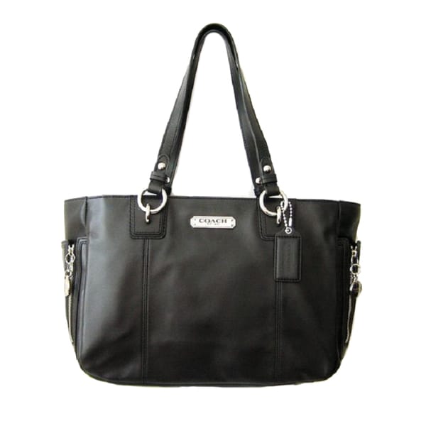 coach gallery tote leather