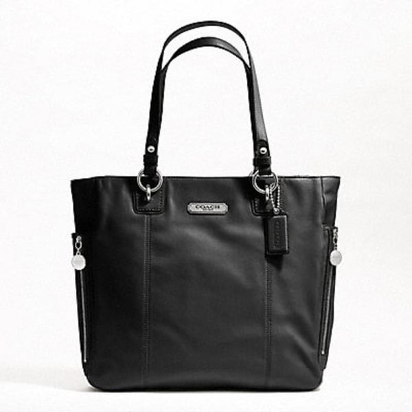 Coach Gallery Leather Zipper Tote Coach Tote Bags