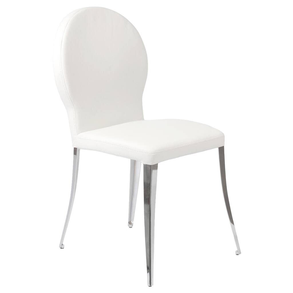 Farid White Dining Chairs (Set of 2)