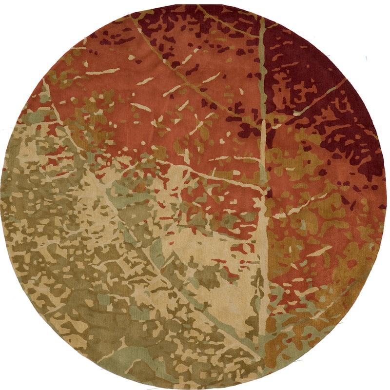 Momeni Impressions Hand-Tufted NZ Wool Rug (8' X 8' Round) - 8' x 8' Round