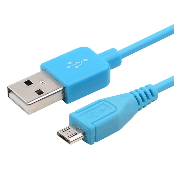 Insten 3-foot Blue Universal Micro USB 2-in-1 Charging Data Transfer M/ M Cable Cord for Motorola Nexus 6