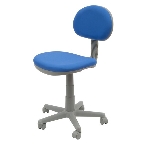 Calico Designs Blue/ Grey Adjustable-seat Deluxe Office/ Task Chair