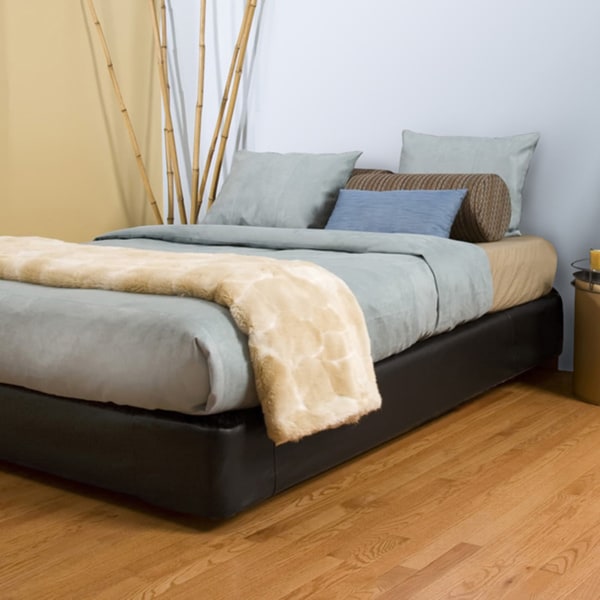 Shop King-size Black Platform Bed Kit - Free Shipping ...