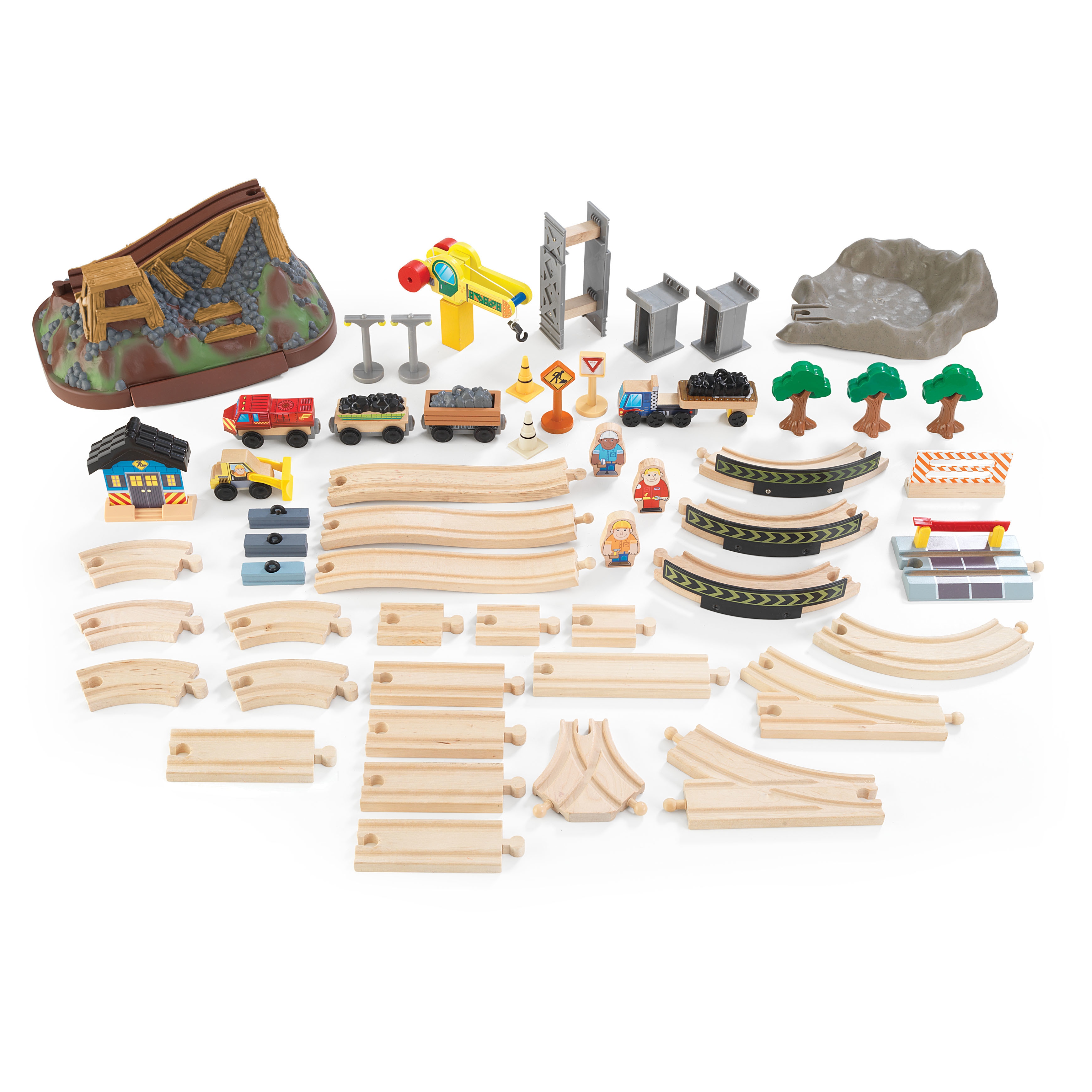 kidkraft construction train set