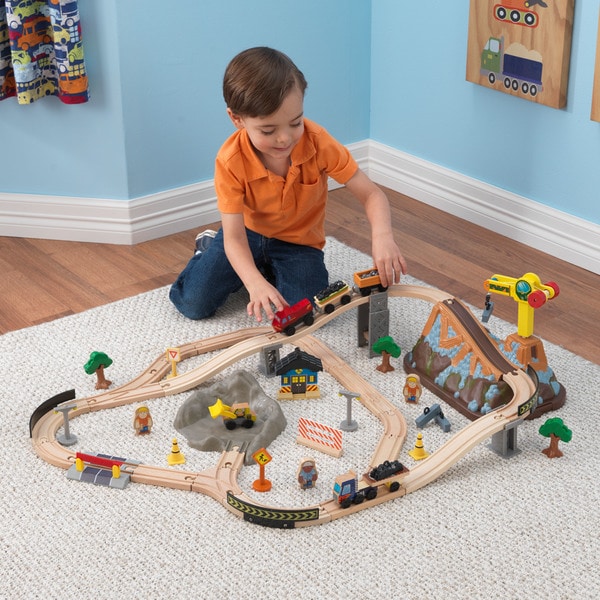 kidkraft bucket top train set