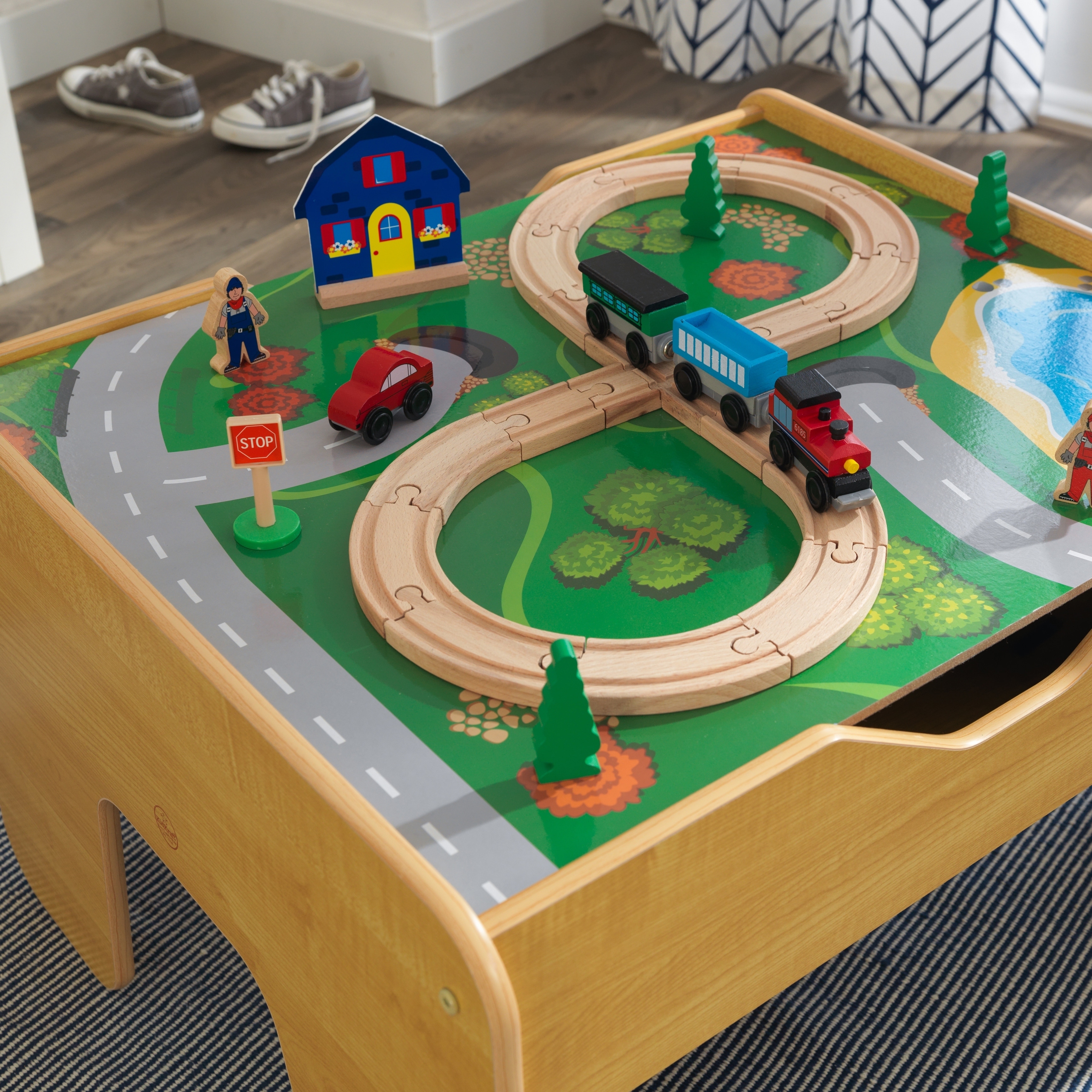 lego train table ideas