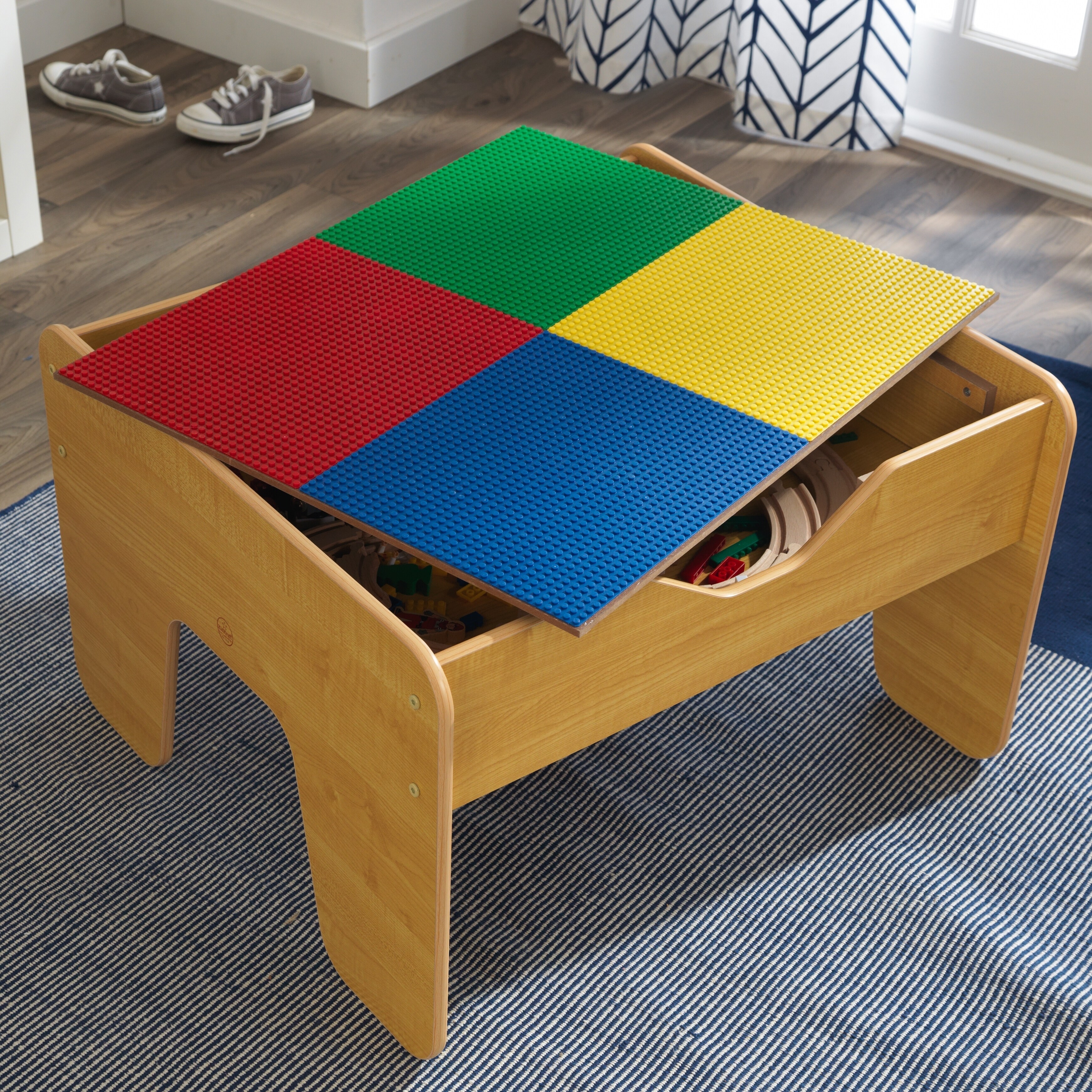 kidkraft activity table with board