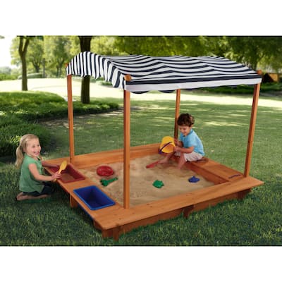 KidKraft Outdoor Sandbox with Canopy