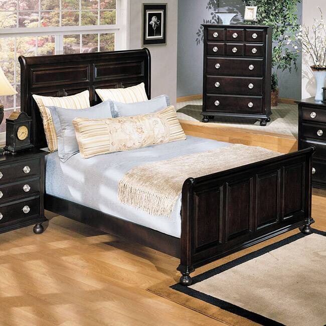 Espresso Finish Queen Bed